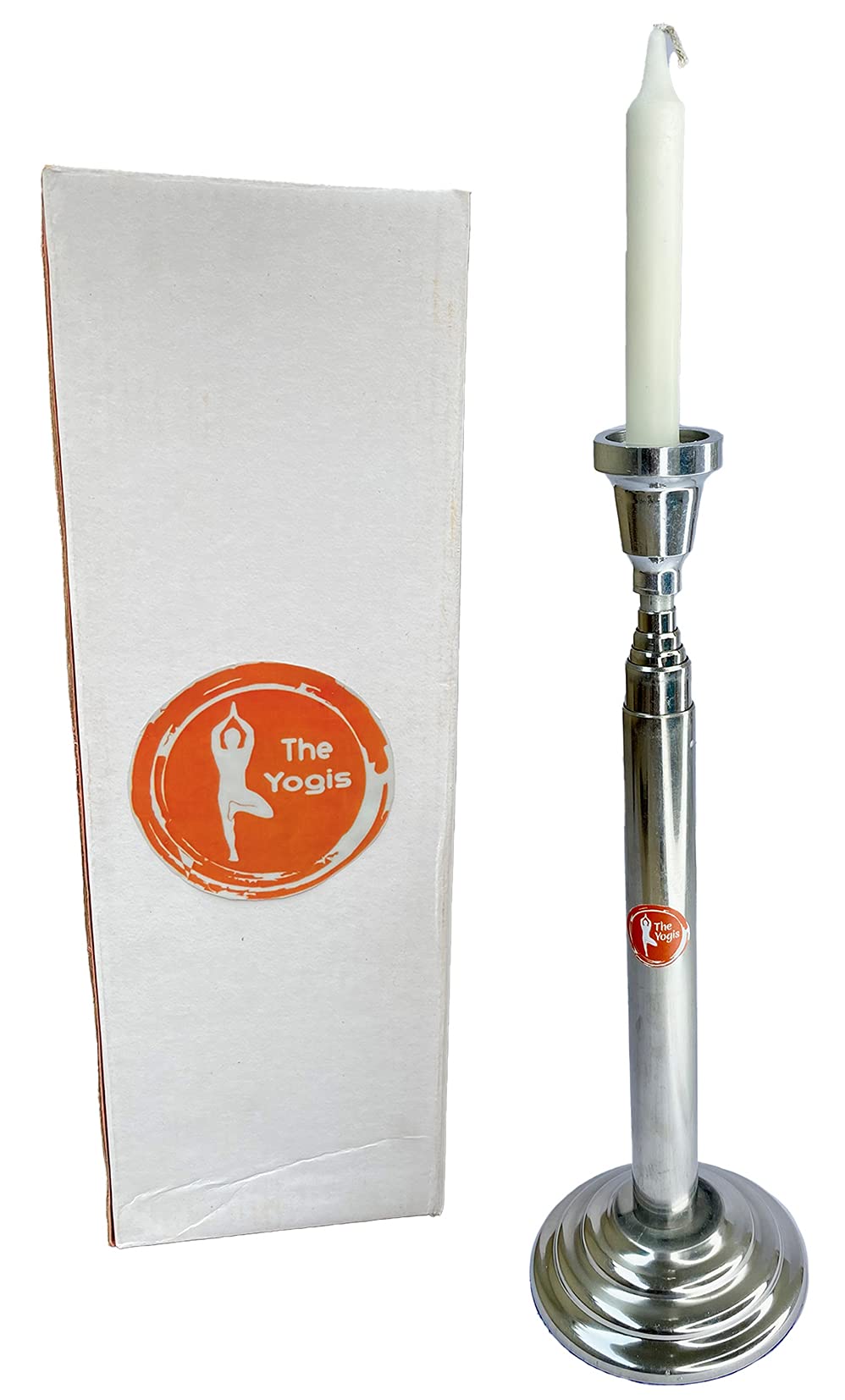 Premium Steel Tratak Candle Stand for Yogic Gazing & Meditation