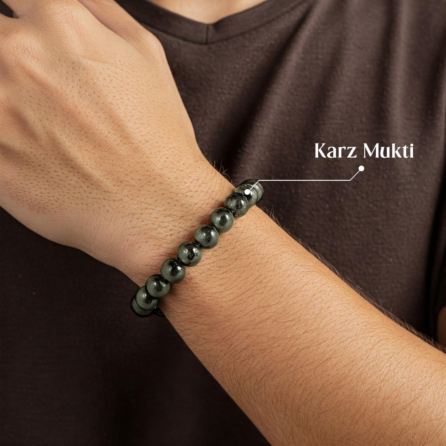 Astrotalk Raw Pyrite Bracelet with Certificate | Boost Confidence & Attract Wealth