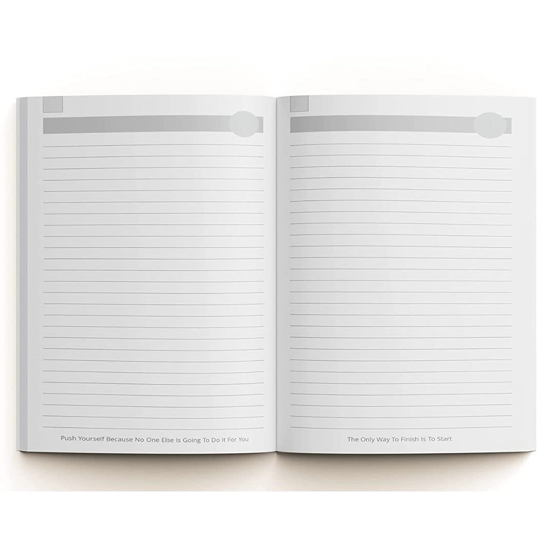 LAURET BLANC Manifestation Journal – Ruled Paperback for Daily Intentions
