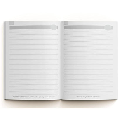 LAURET BLANC Manifestation Journal – Ruled Paperback for Daily Intentions