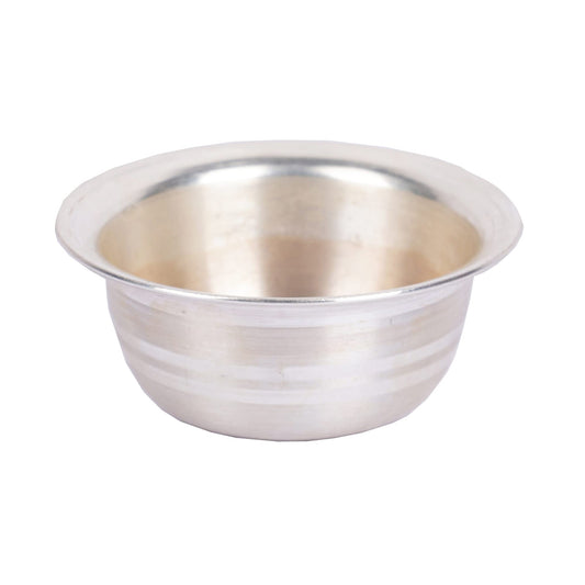 Pure Silver Hallmarked Bowl for Pooja, Feeding, or Gifting – Traditional Dhruvs Collection Piece