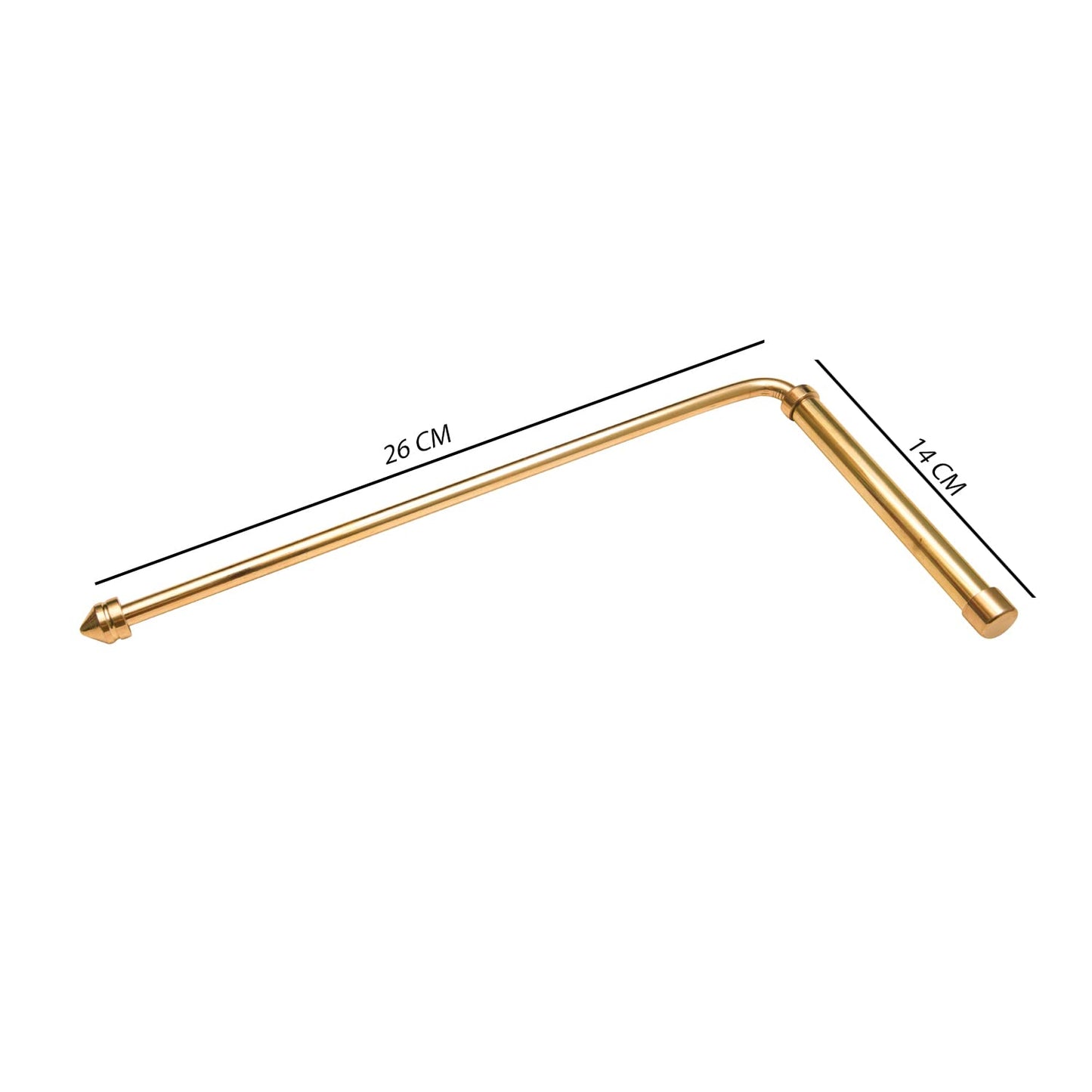 Vastu Vardan Brass Dowsing Rods Set with Board & Pendulum – Energy Checking Tool