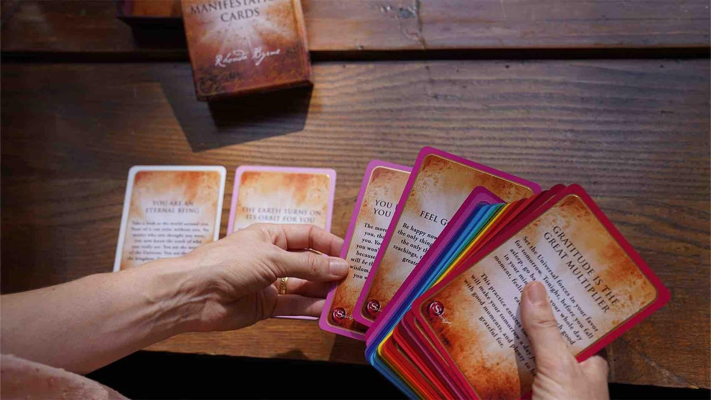 The Secret Manifestation Cards – Daily Law of Attraction Deck by Rhonda Byrne