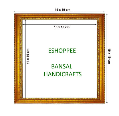 Sampoorna Shri Yantra Frame – eShopeee 19x19 cm Vastu Yantra for Health, Wealth & Prosperity