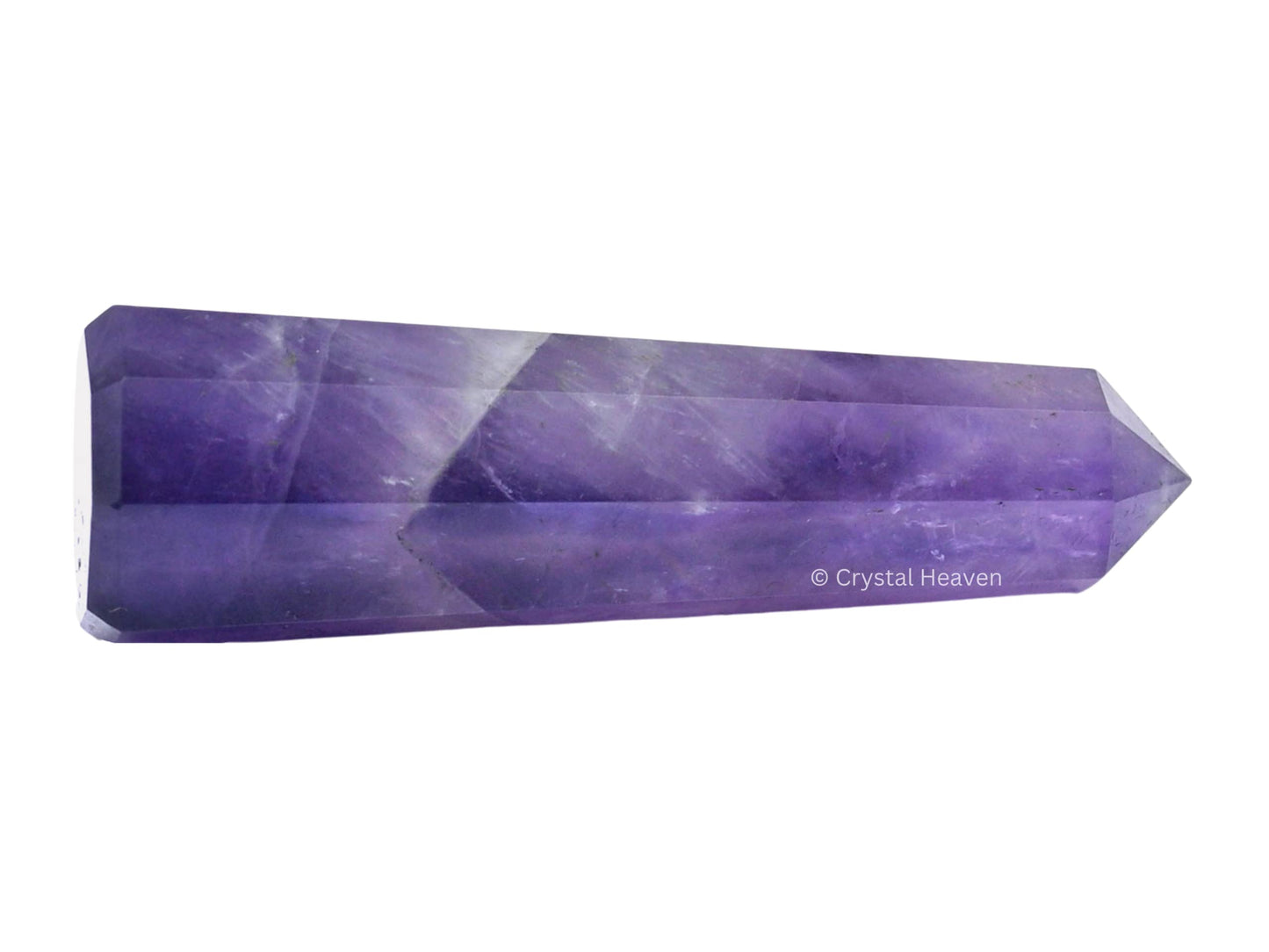 Amethyst Crystal Obelisk for Healing, Clarity & Energy Balance