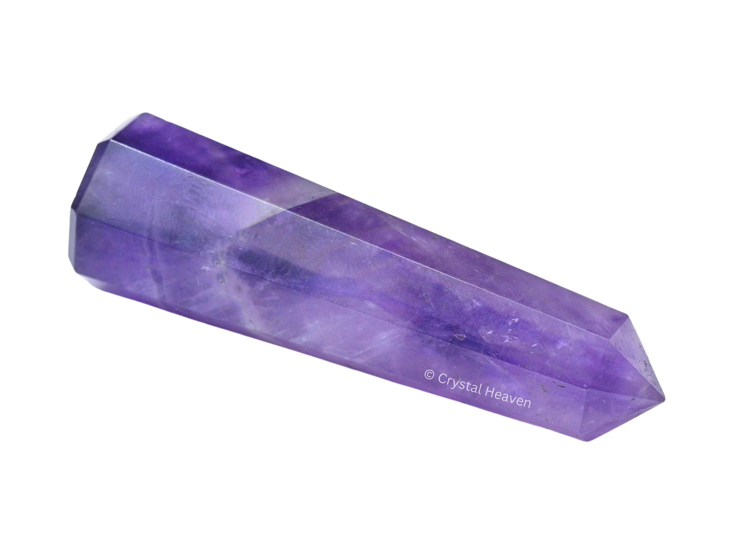 Amethyst Crystal Obelisk for Healing, Clarity & Energy Balance
