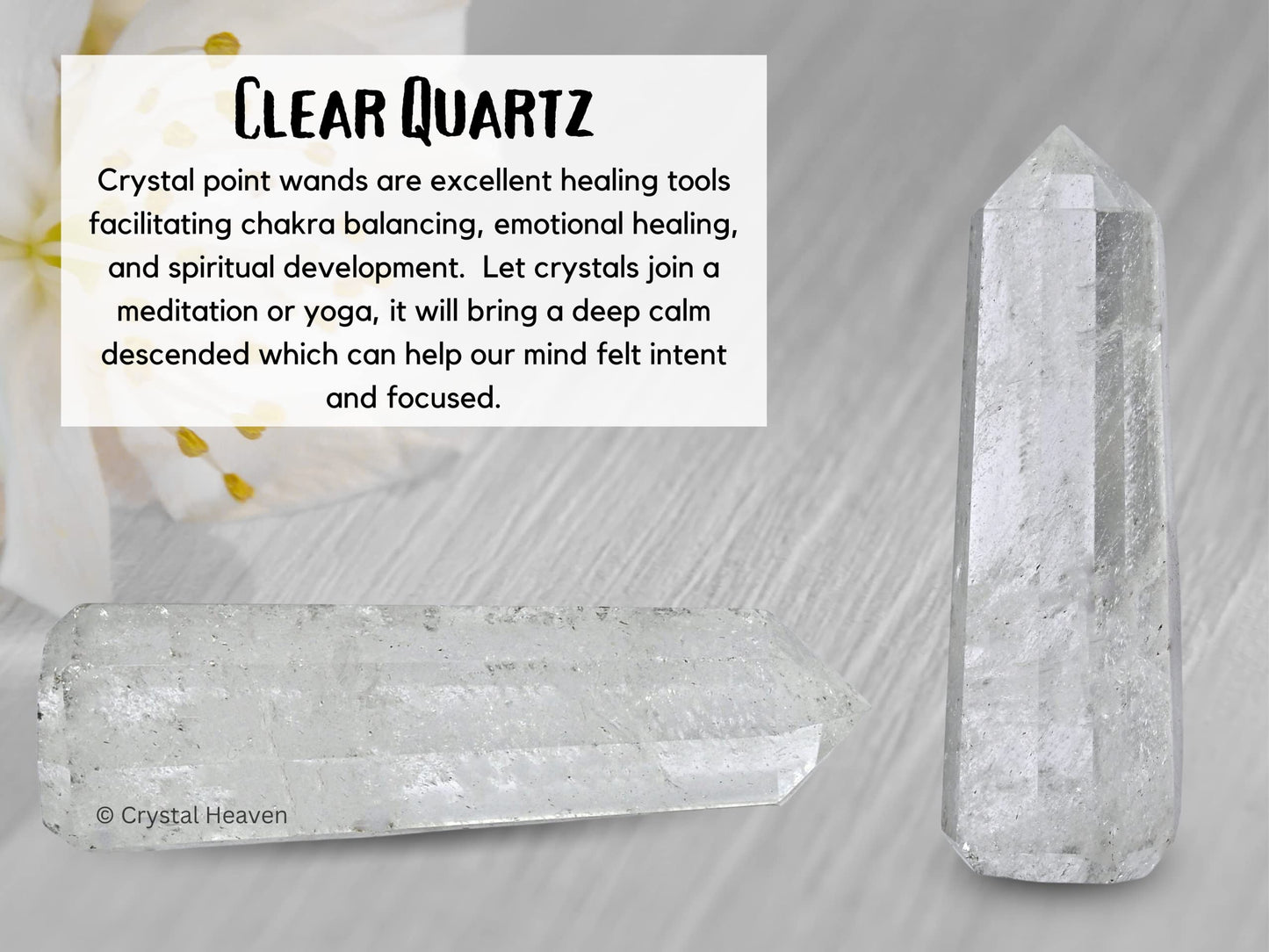 Quartz Crystal Obelisk – Natural Energy Tower for Healing, Balancing & Meditation